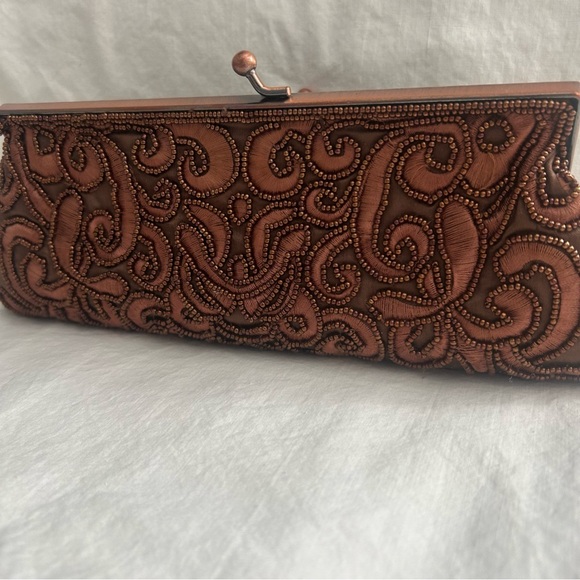 Vintage Carlo Fellini | 1990s Beaded Clutch/ Purse | RARE - Picture 6 of 12